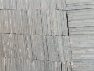 سنگ کریستال تیشه‌ای برش خورده با ابعاد منظم و آماده نصب